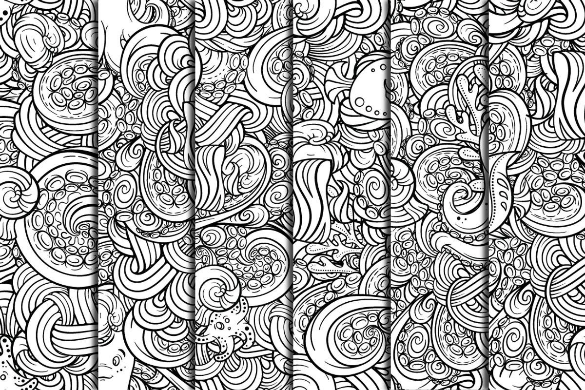 Undewater cute patterns, a Pattern Graphic by Graphic Magic (Photo 3 of 3)