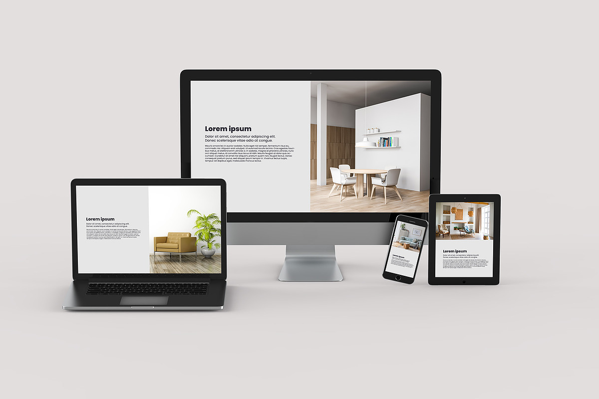 Responsive Screen Device Mockups, a Mac Mockup by Illusiongraphic (Photo 3 of 15)