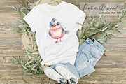 Cute Watercolor Bird | Bird's Nest, an Illustration by Dazzling Art Boutique (Thumbnail 10 of 11)