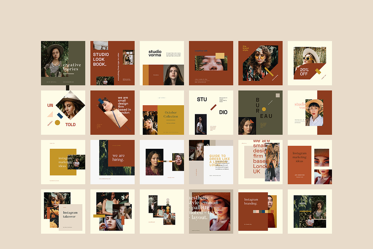 VORMA - Instagram Square Template, a Social Media Template by Elokka Std. (Photo 6 of 7)