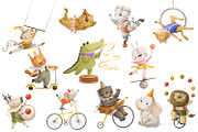 Circus animals, an Animal Illustration by the_myro (Thumbnail 3 of 17)