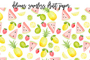 SALE! Summer Lemon Fruit Clip Art, a Food Illustration by DailyMiracleDigitals,LLC (Thumbnail 6 of 8)