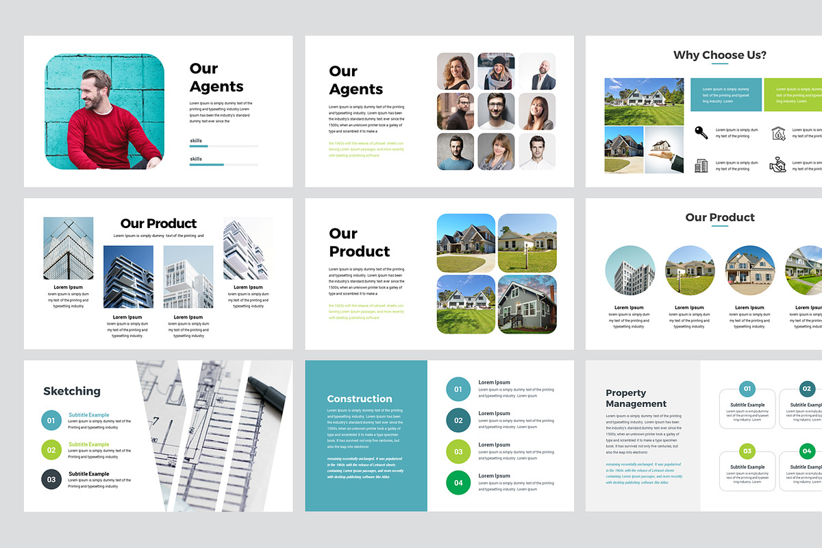 Real Estate PowerPoint Presentation, a Presentation Template by RsmBoutique2021 (Photo 4 of 5)