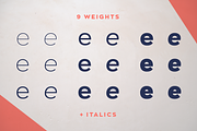 Zona Pro (18 Weights), a Sans Serif Font by Kostas Bartsokas (Thumbnail 7 of 9)