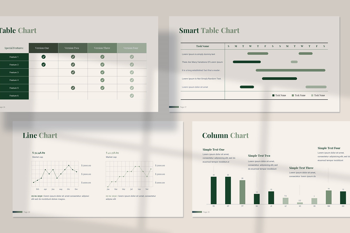 Verdant PowerPoint Presentation, a Presentation Template by zahidhossainalif (Photo 9 of 15)