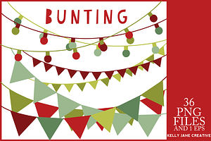 Christmas Lights & Bunting