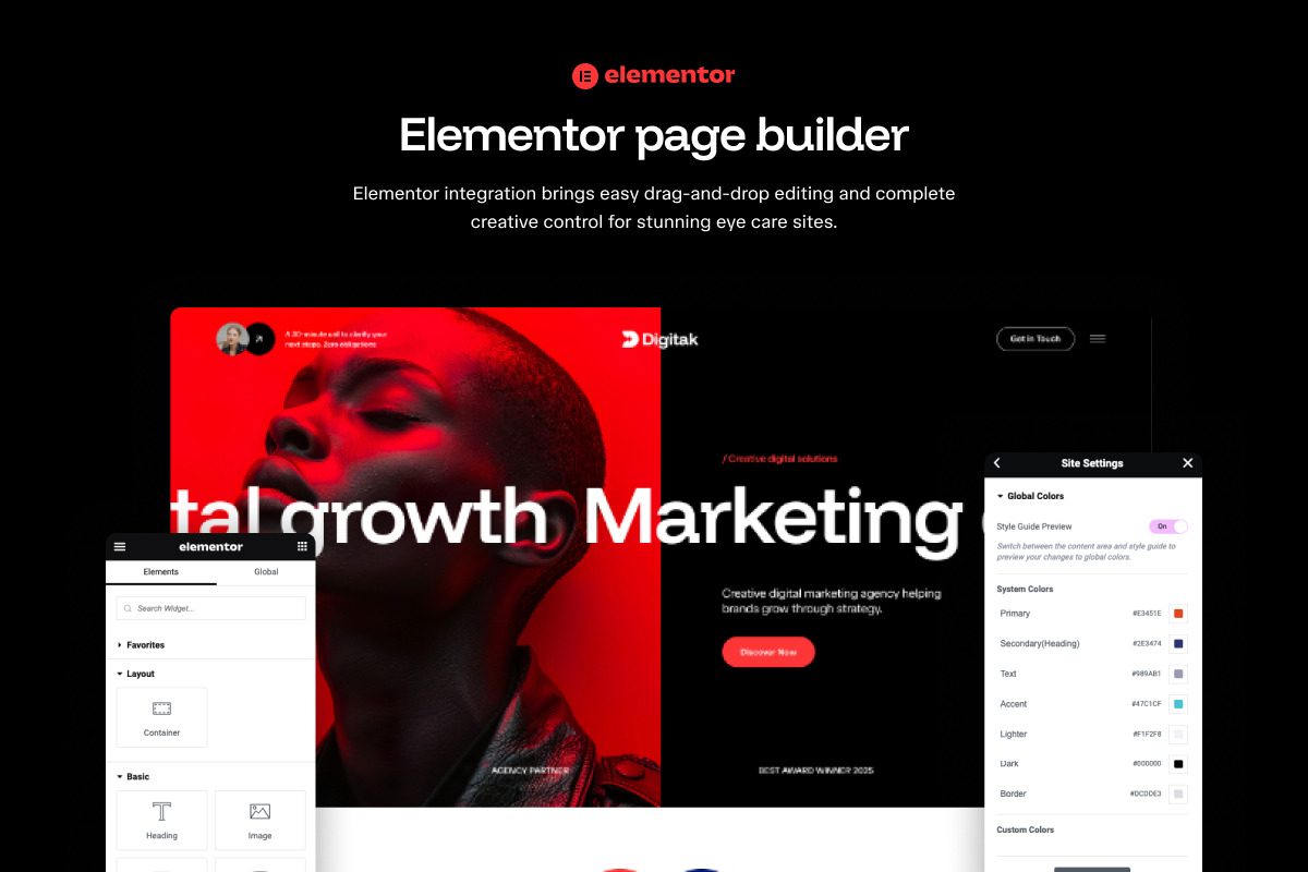 Digital Marketing Agency Theme, a WordPress Template by Opal Wordpress Theme (Photo 2 of 5)