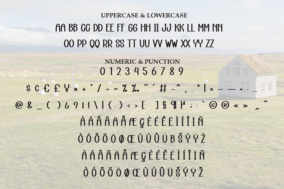 Simple Farmhouse | Script Font, a Script Font by Scratchones (Photo 7 of 8)