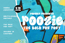 Poozie - Bold Fun Font