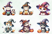 Halloween Baby Magic Cats, an Illustration by Creative Art (Thumbnail 4 of 4)