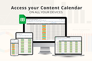 Google Sheet Podcast Content Planner, a Social Media Template by Marketello Studio (Thumbnail 4 of 6)