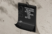 Calendar Mockup, a Merchandise Mockup by SLAB! Design (Thumbnail 8 of 8)