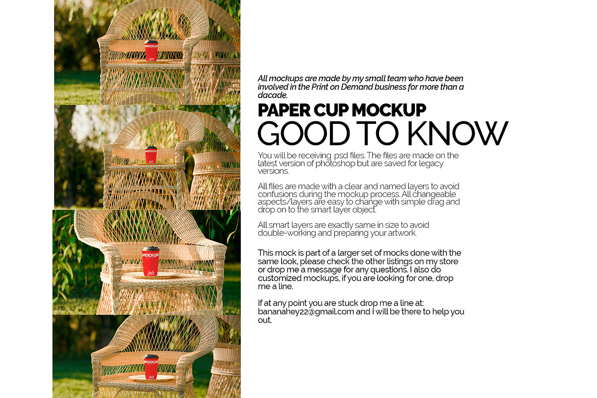 Paper Coffee Cup Mockup Arbor Coll., a Cups & Container Mockup by Banana Mockups (Photo 5 of 6)