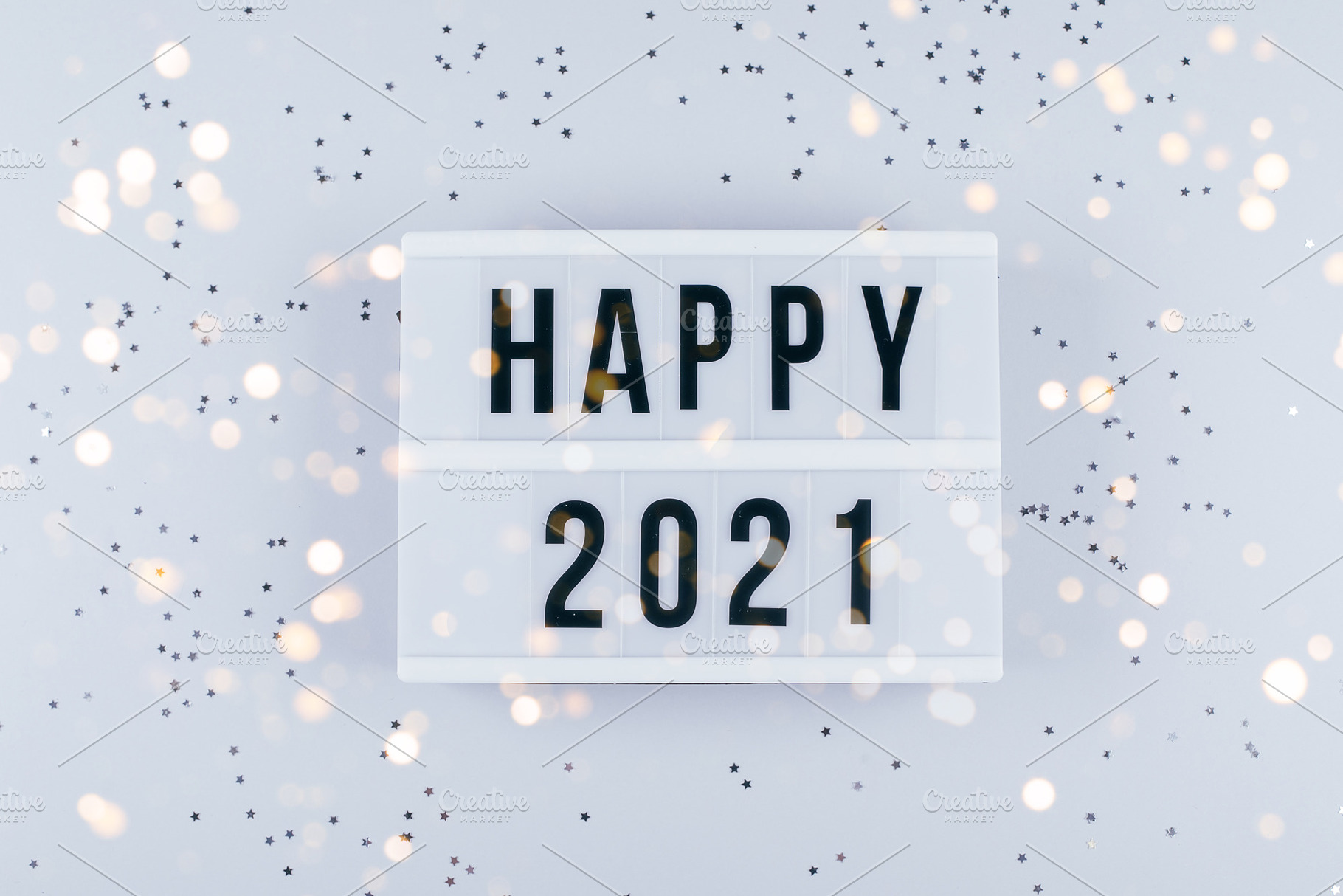 Happy new year 2021 celebration featuring 2021, new year, and holiday, a Holiday Photo by Anikona