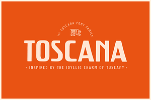 Toscana Font Family