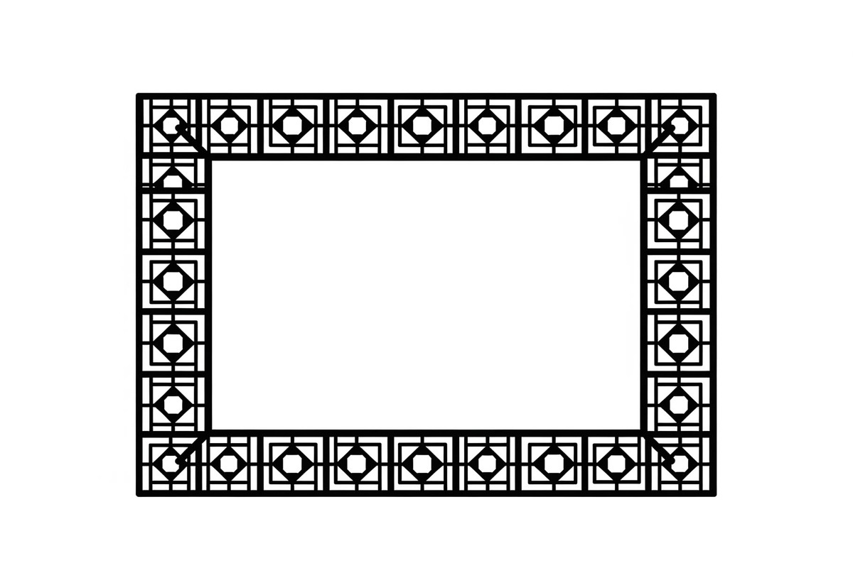 Geometric Border Frame Bundle, an Illustration by Designer_Momina (Photo 7 of 31)