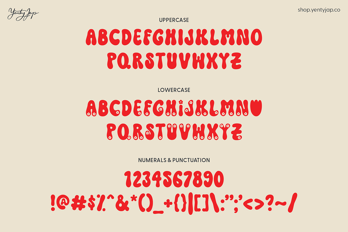 YJC Jelly Jam, a Handwritten Font by YENTY JAP CO (Photo 11 of 12)