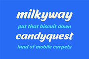 Malvie Fun and Swashy Font, a Font by Eko Bimantara (Thumbnail 3 of 9)