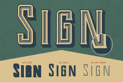 Berg layered font (7 Font), a Font by Brosnes (Thumbnail 4 of 6)