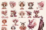 PINK KINGDOM CLIPART PACK, a Person Illustration by Daring Digies (Thumbnail 2 of 10)