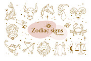 Zodiac Sign Horoscope Illustrations, an Illustration by Annakaroline (Thumbnail 2 of 7)