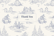 Spooky Toile Halloween Patterns PNG, a Pattern Graphic by Ette Design (Thumbnail 8 of 8)