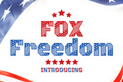 Fox Freedom Font, a Symbol Font by Fox7 By Rattana (Thumbnail 1 of 9)
