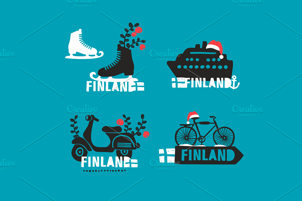 Set of 15 labels + bonus, a Decorative Illustration by eka panova (Photo 3 of 6)