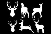 Deer Silhouettes for Crafters, an Object Graphic by Brandi Lea Designs (Thumbnail 3 of 3)