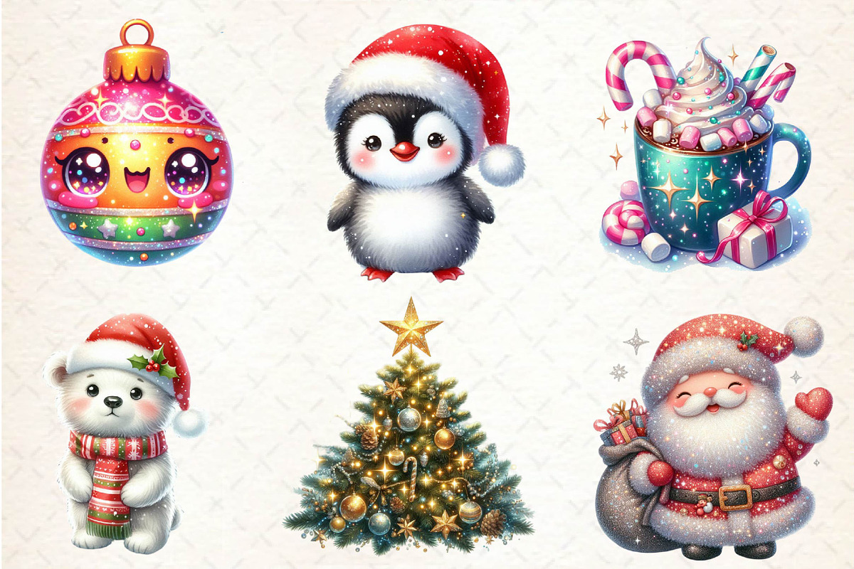 Cute christmas sublimation PNG, an Illustration by CreationArt (Photo 4 of 5)
