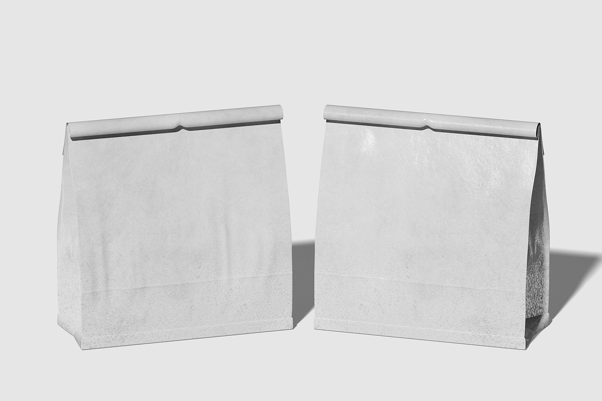 Paper Bag Mockup, a Packaging Mockup by Permadi Creative (Photo 3 of 5)