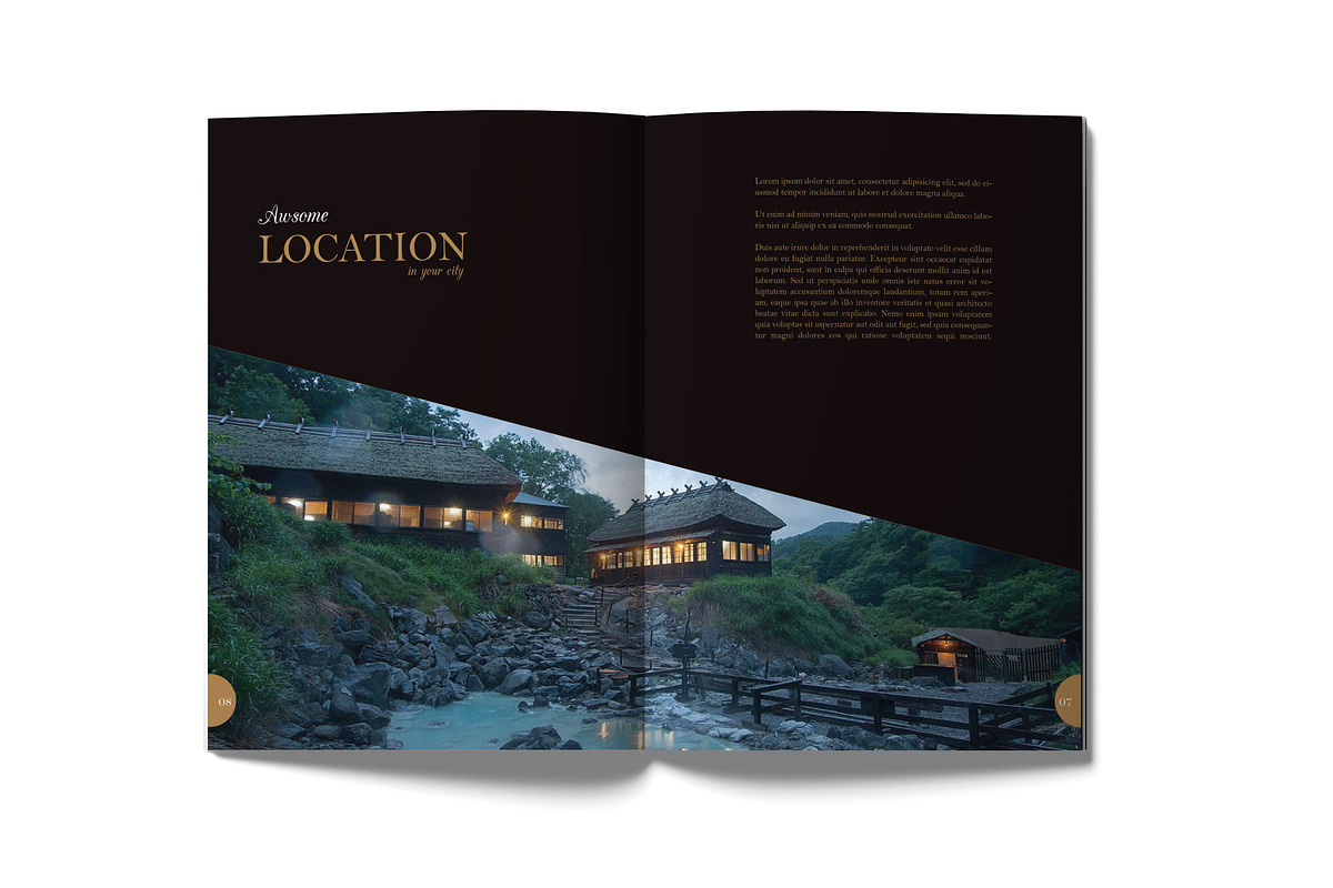 Flyon Brochure Photoshop Template, a Brochure Template by ORCOLOR (Photo 12 of 13)