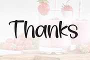 Smoothies | Script Font, a Handwritten Font by Scratchones (Thumbnail 8 of 8)