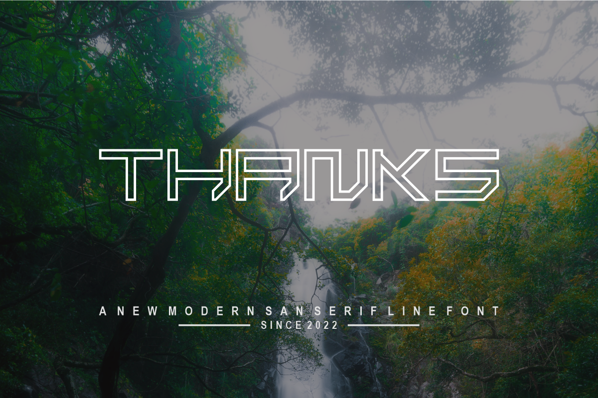 ProgbeLine, a Font by puji_hartono (Photo 5 of 5)