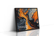 Floating Square Frame Canvas Mockup, a Household Mockup by Mockups by Carlos Viloria (Thumbnail 3 of 6)