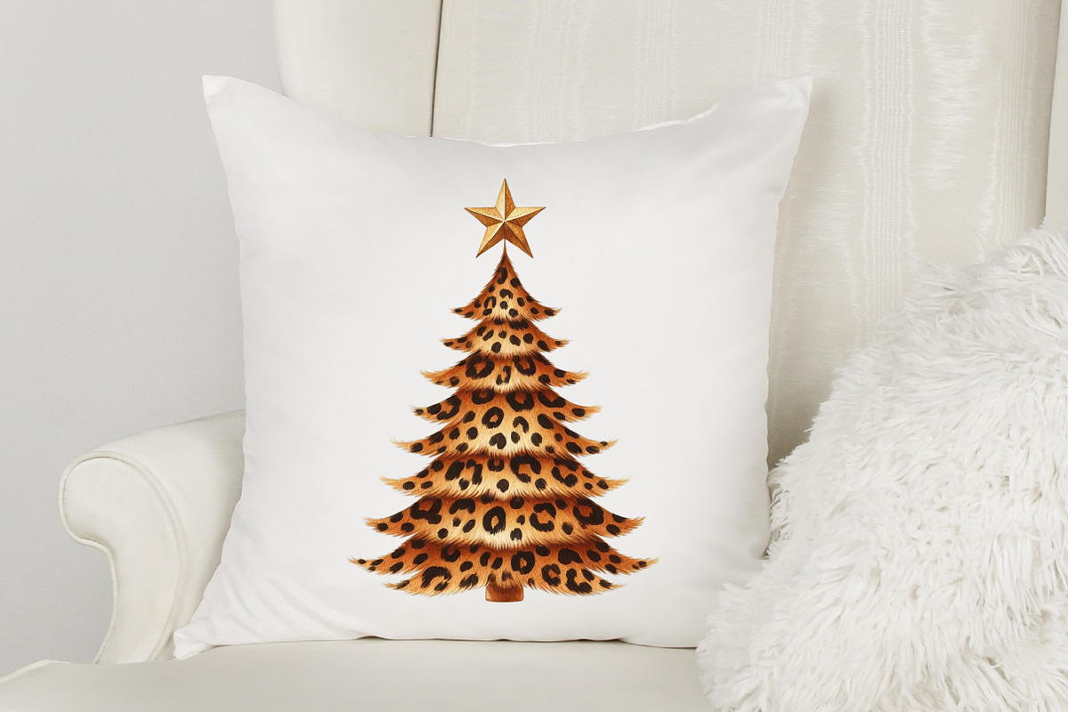 Leopard Christmas Clipart, a Graphic by designcity5 (Photo 5 of 5)