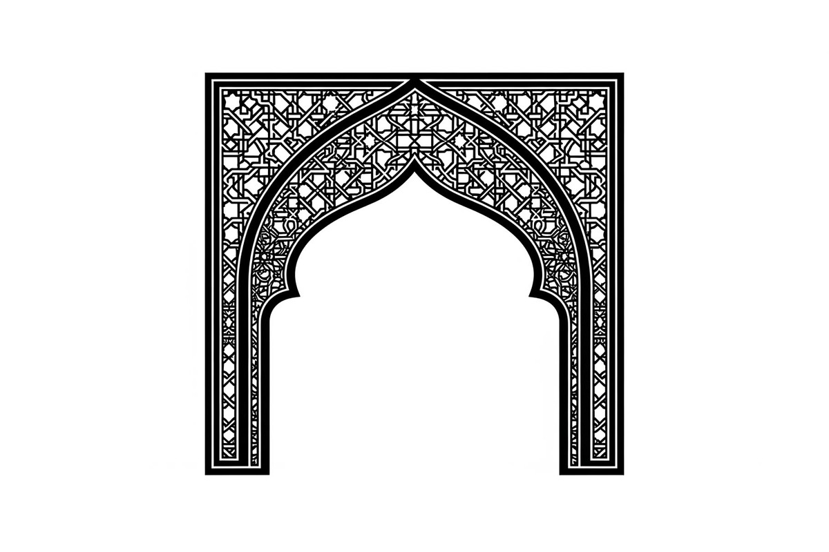 Islamic Arch Window Vector Bundle, an Illustration by yasushie (Photo 51 of 51)