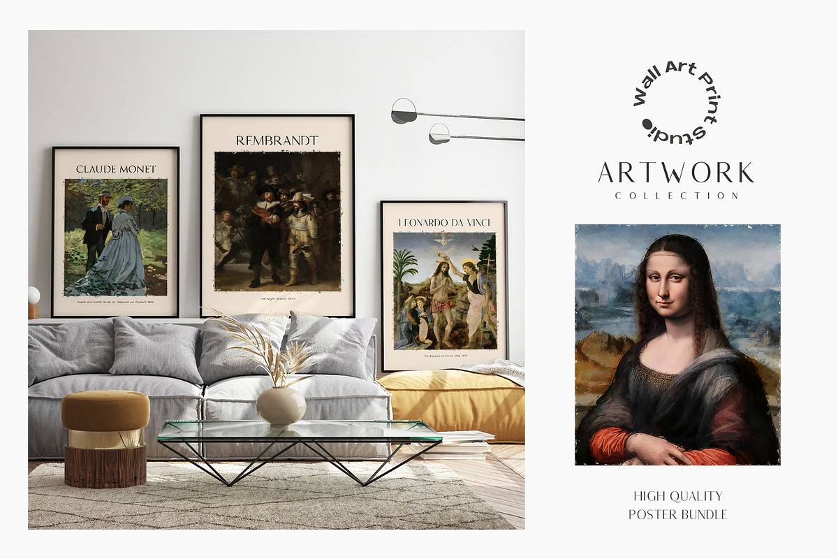 Artwork Collection Bundle 4, a Graphic by Wall Art Print Studio (Photo 75 of 92)