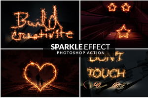 Sparkle Effect Photoshop Action