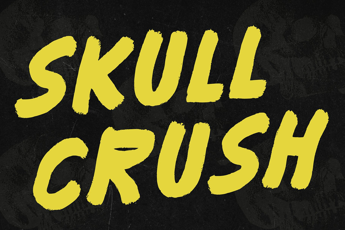 Vintage Horror Font Bundle, a Sans Serif Font by Craft Supply Co. (Photo 3 of 11)