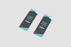 A4 Slim Flyer Mockup