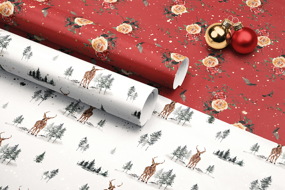 Christmas Decor & Wrapping Mockup, a Packaging Mockup by creatsy5 (Photo 15 of 26)