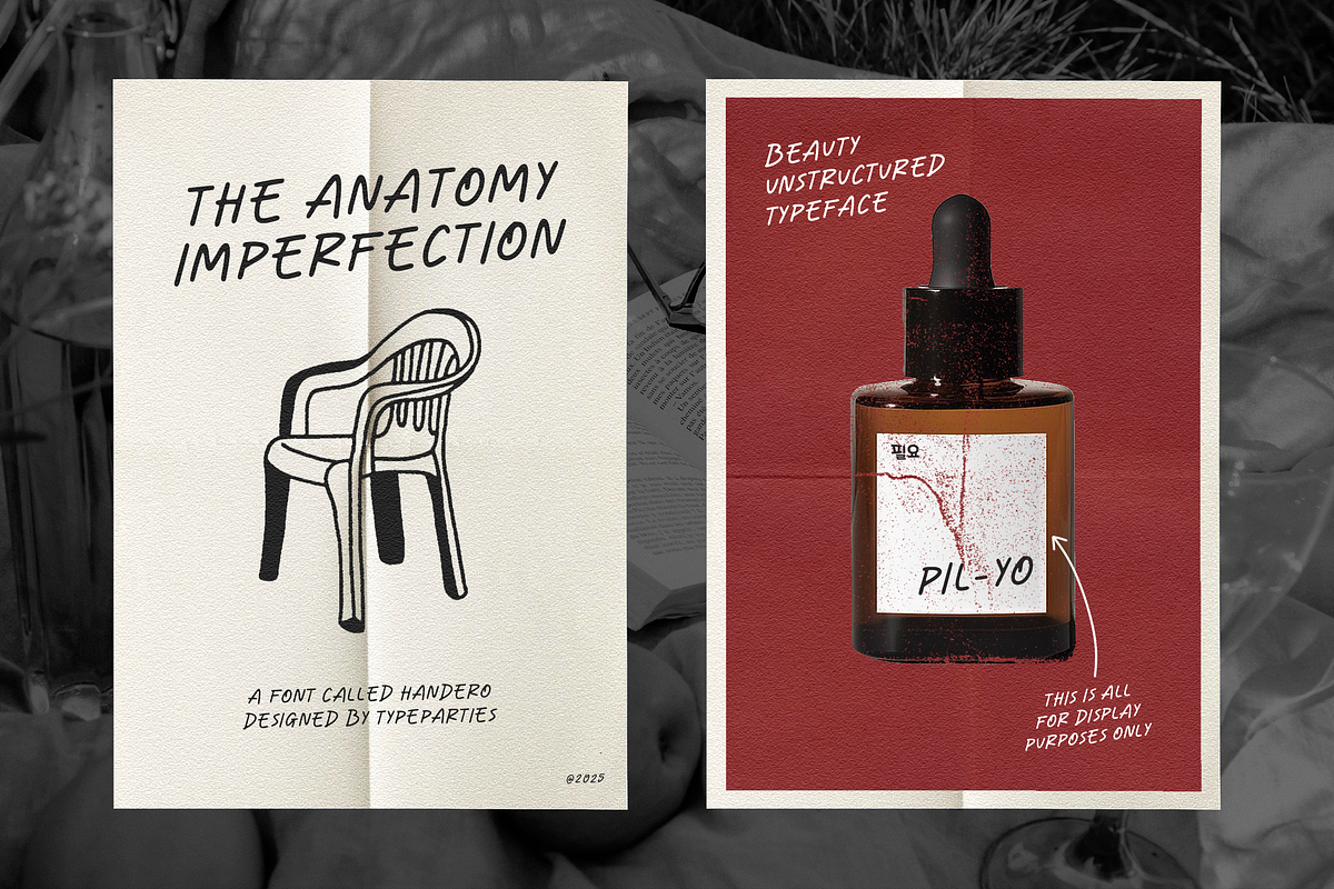 Handero - Handwritten Display Font, a Handwritten Font by Typeparties (Photo 6 of 9)