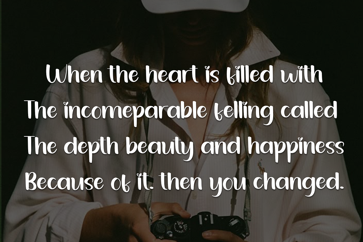Cafetaria, a Handwritten Font by InermediaSTUDIO (Photo 6 of 8)