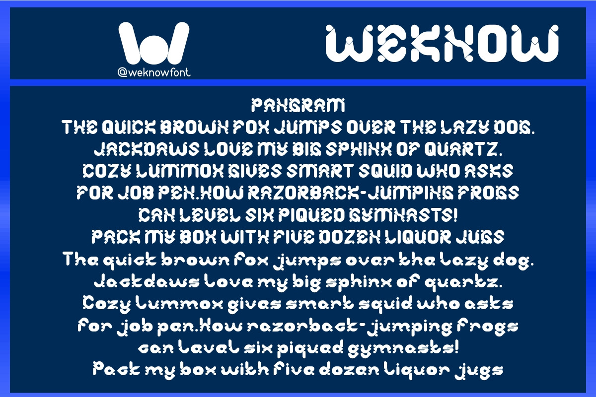 Electro Pop font, a Font by weknow (Photo 6 of 8)