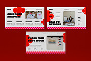 Grey Red Sales Strategy Plan PPT, a Presentation Template by graphicook (Thumbnail 5 of 5)