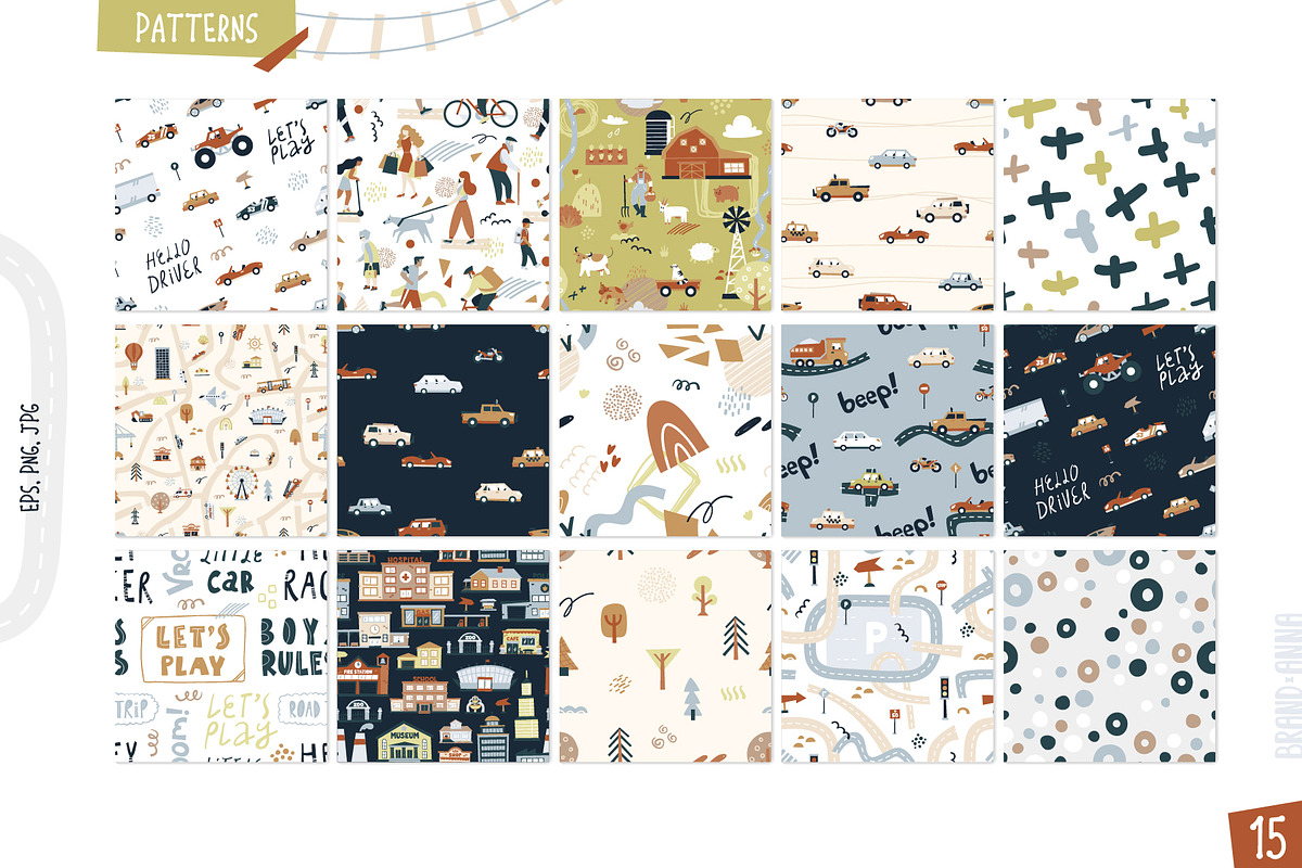 Map Creator Vector Bundle, an Animal Illustration by Brandianna (Photo 15 of 16)