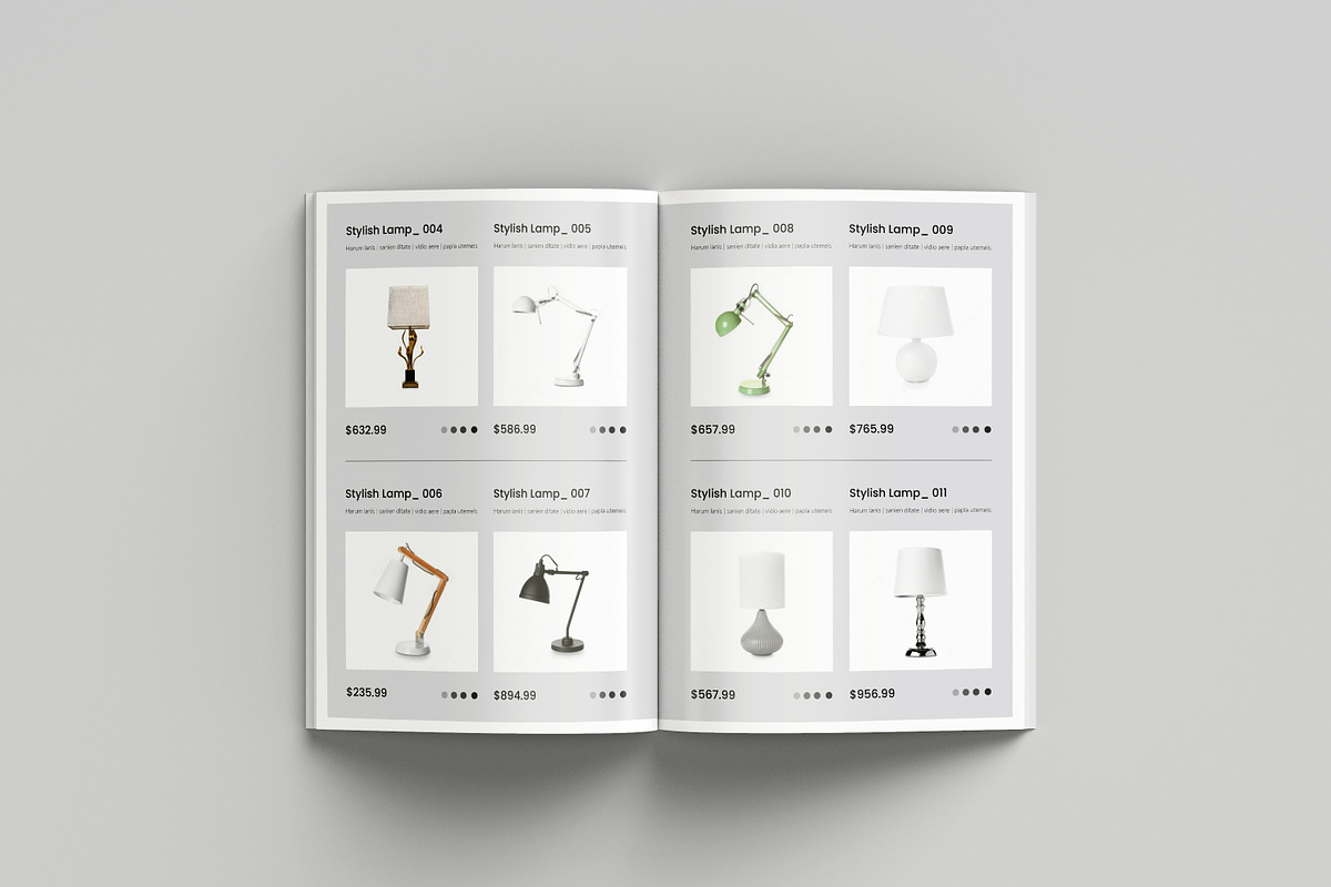 Product Catalog Layout Template, a Brochure Template by Spark_Creative (Photo 9 of 14)