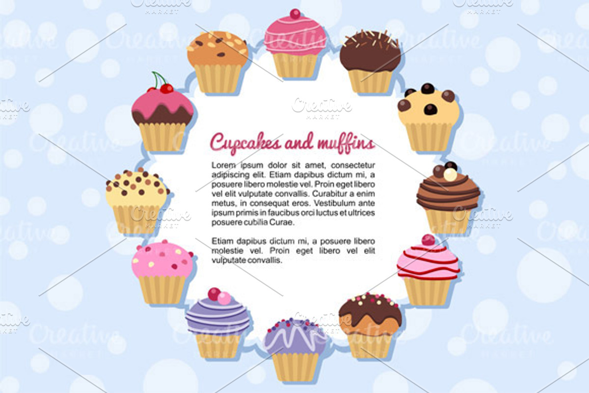 Cupcakes and muffins preview 3