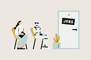 AI Robot vs Humanity Illustration, a Technology Illustration by Jump Studio (Thumbnail 4 of 10)